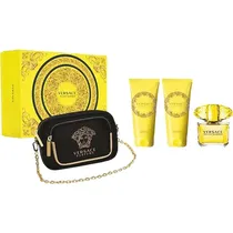 Versace Perfume Kit Yellow Dyamond Fem 90ML Edt+GEL100ML+BL100ML+Estuc