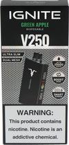 Vape Descartavel Ignite V250 Green Apple 25000 Puffs