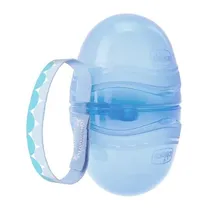 Chicco Nursery Portachupete Doble Azul Detalles En El Producto 0+ Azul