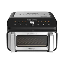 Freidora Air Fryer Electrobras Bravo XL EBGAF-12 2200W 11L 220V Negro - Plata