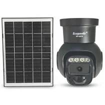 Câmera IP Ecopower EP-C078 4MP/4G/Wi-Fi/Solar  Câmera IP E...