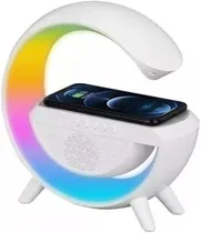 Caixa de Som Luminaria G com Carregador de Indução Magnetico Speaker Smart Station G