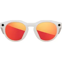 Óculos de Sol Smart Oakley Meta HSTN - Warm Grey/Prizm Ruby