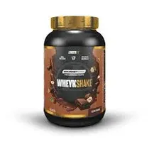 Landerfit Wheyshake Hazelnut Chocolate 900G Plastico Negro
