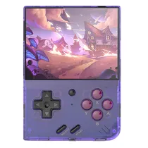 Consola Game Portátil Player R33S / DDR3L / Tela 3.5"/ 1GB - Roxo Transparente