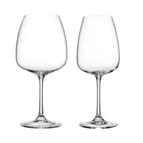 Set de Copas para Vino Bohemia Double 8 Piezas