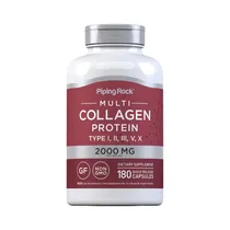 Suplemento Piping Rock Multi Collagen Protein 2000MG 180 Cápsulas