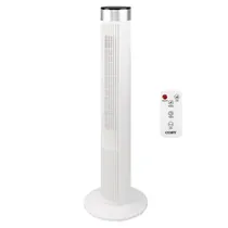 Coby Ventilador CY-TF-Ab-Torre 39"/40W/3V/220V-50HZ Blanco
