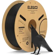 Filamento Elegoo para Impresora 3D Pla+ 1KG/1.75MM - Black  Filamento E...