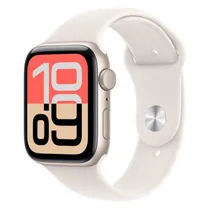 Apple Watch Se 3 2025 MEHJ4LW/A Caixa Alumínio 44MM Estelar - Esportiva Estelar M/L