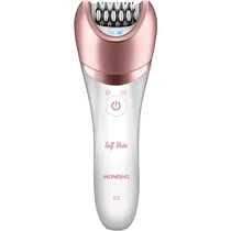 Depilador Mondial DP-05 Soft Skin - Branco/Rosa