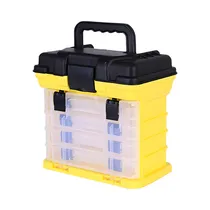 Caja de Pesca Fishing Box CM0094 27X26.5CM Amarillo/Negro