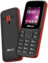 Celular Blu Z4 Z194 1.8" Dual Sim Bluetooth Rádio FM - Preto/Vermelho