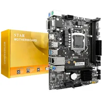 Placa Mãe 1151 Star H310 H310G398 DDR4 M.2 Nvme/HDMI/VGA