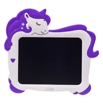 Painel de Escritura Tablet Luo LCD 11" Pulegadas LU-A85 Digital Gráfico Eletrônico Portátil Placa de Desenho Manuscrito Pad para Crianças Adultos Casa Escola Escritório - Roxo