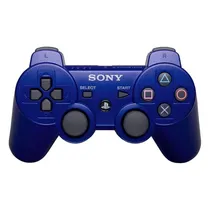 Controle Dualshock 3 Sem Fio para PS3 - Azul