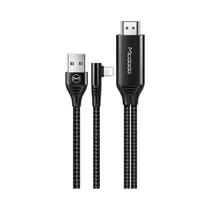 Cable Mcdodo CA-6400 2 En 1 2M Negro