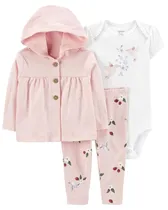 Conjunto Carter's 1N678610 Feminino (3 Peças)