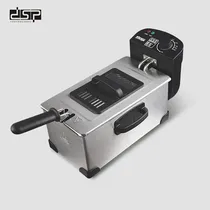 Freidora DSP Eléctrica Profesional Con Rejilla Extraíble de 3LITROS 2000W