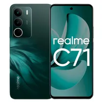 Smartphone Realme C71 RMX5303 256GB 8GB Ram Dual Sim NFC Tela 6.67" - Verde (Anatel)