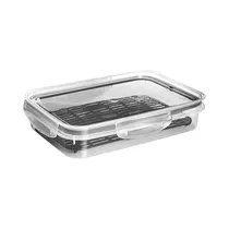 Táper Rectangular Plasútil Con Escurridor 14348 1.1L