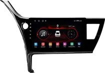 Multimídia Hetzer H-Pro Android 13 Tela de 9" Toyota Corolla 2017/18 (s/Canbus)