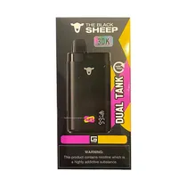 Pod Descartável The Black Sheep 30K Dual Tank Grape / Watermelon Bublegum