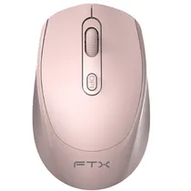 Mouse FTX Wireless/Bluetooth FTXG22 1600DPI/4 Botões - Rosa