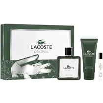 Kit Perfume Lacoste Original Edp - Masculino 3 Peças