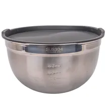 Bowl de Inox com Tampa 28CM