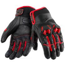 Luva para Motociclista Seventy Degrees SD-N47 Winter Urban - Tamanho XL - Preto/Vermelho