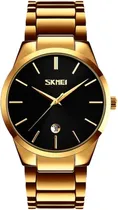 Relógio Skmei 9140 Gold/Black - Masculino
