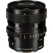 Lente Sigma Sony DG DN 20MM F/2 Art e-Mount