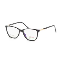 Armação para Óculos de Grau Visard B2356-TR C3 Tam. 52-18-145MM - Preto/Dourado