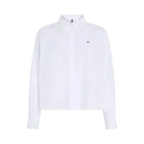 Camisa Cropped Tommy Hilfiger WW0WW41898 YCF Femenino