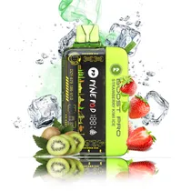 Vape Descartável Pyne Pod Boost Pro 20000 Puffs com 5% Nicotina - Strawberry Kiwi Ice