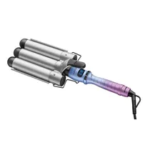 Modelador de Cachos Mondial Juliette MCT-JU-03 - 160W - 210° C - Cerâmica/Triplo - Bivolt - Azul e Roxo