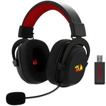 Headset Gaming Sem Fio Redragon Zeus X Wireless H510-WL 7.1 com USB/ 3.5 MM para PC/ PS4/ Xbox One - Preto/ Vermelho