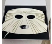 D39 LED Light Therapy Silicone Face Mask - White