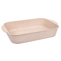 Assadeira para Forno Jio 24 X 35 CM Antiadherente Bege