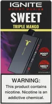 Vape Descartável Ignite Sweet Triple Mango 40000 Puffs