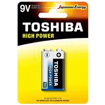 Bateria Toshiba Alkalina 9V