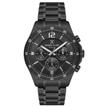Relogio Analógico Masculino Daniel Klein DK.1.13972-5 Exclusive Gent / Pulseira de Aço Inoxidável - Preto