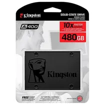 HD SSD SATA 480GB Kingston 2.5" SA400S37