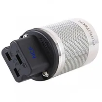 Conector Furutech FI-52 NCF(R)Plug Femea Rodio