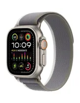 Relogio Apple Watch Ultra 2 49MM M/L Titanium Green/Gray Trail Loop MRF43LL/A Model.A2986