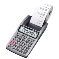 Calculadora com Impressao Casio HR-8RC-We-DC 12 Digitos - Branco