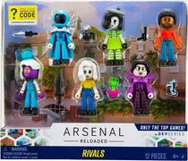 Arsenal Reloaded Rivals Jazwares - CRS0042 (12 Peças)