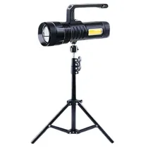 Lanterna Recarregável Ecopower EP-8135 2000 Lúmens/5 W - Preta  Lanterna Re...