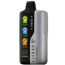 Vaper Descartável Elfbar Trio 40000 Puffs - Cool Manthol